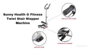 Sunny Health & Fitness Twist Stair Stepper Machine