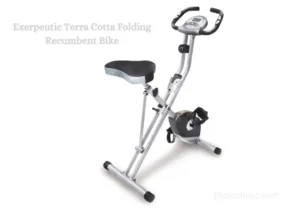 Exerpeutic Terra Cotta Folding Recumbent Bike