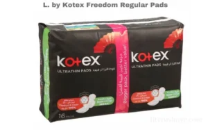 L. by Kotex Freedom Regular Pads
