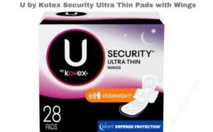 U by Kotex Security Ultra Thin Pads with Wings